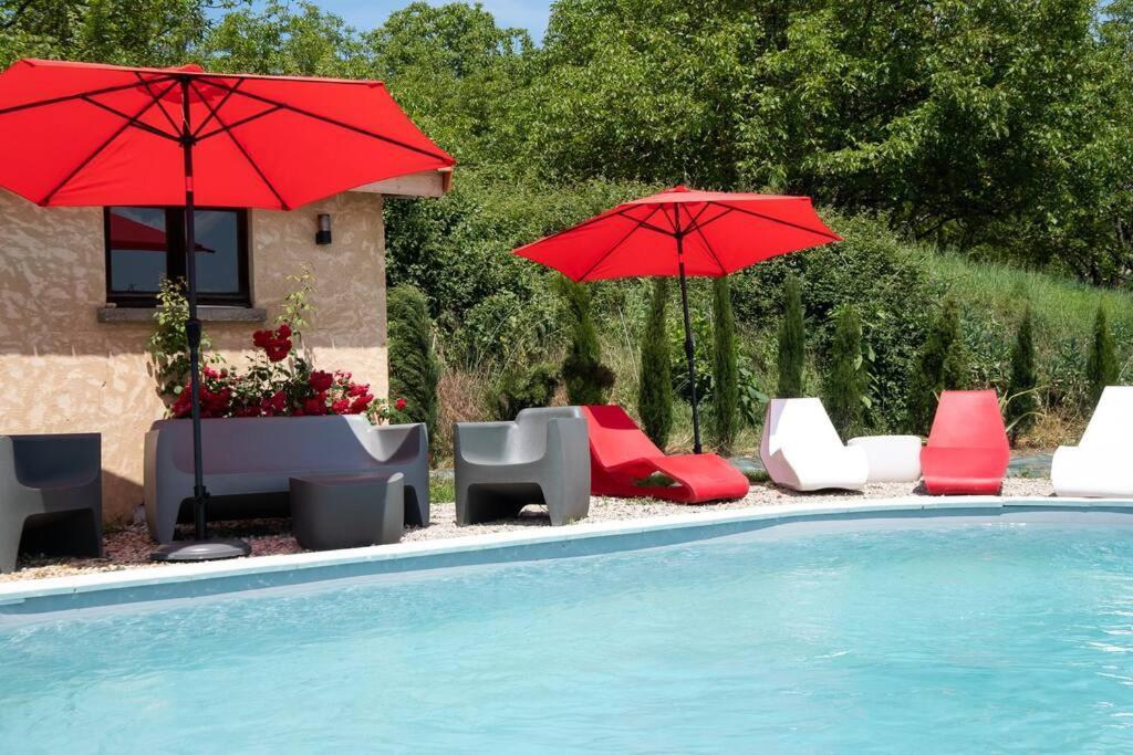 Combe Jolie Clim, Piscine & Jacuzzi Βίλα Saint-Vincent-de-Cosse Εξωτερικό φωτογραφία
